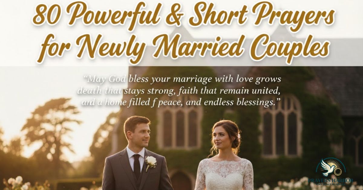 80 Powerful And Short Prayers for Newly Married Couples