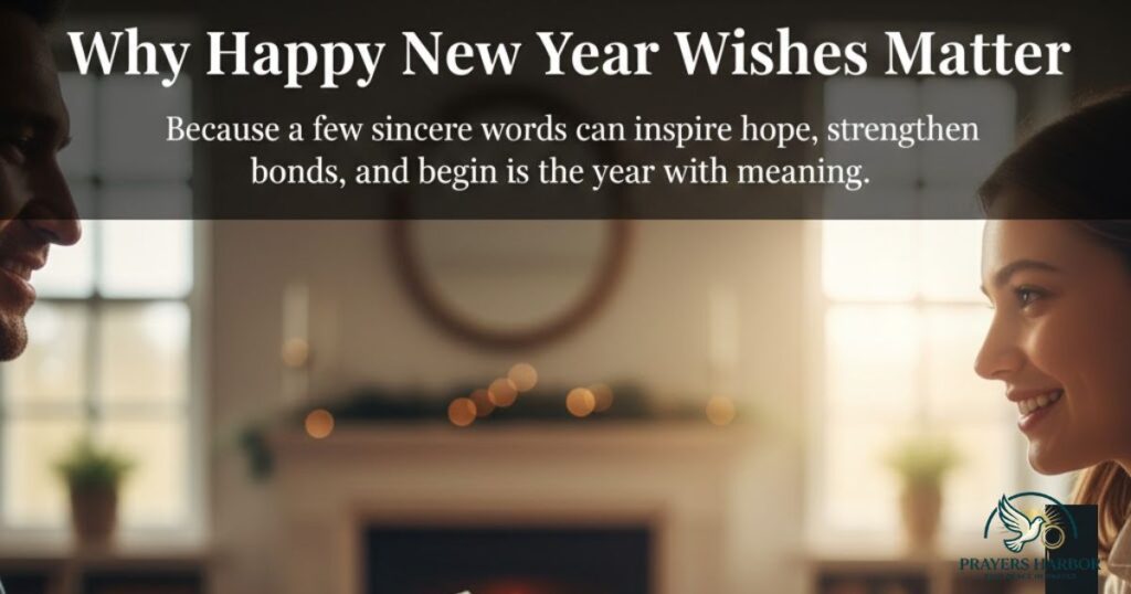 Why Happy New Year Wishes Matter