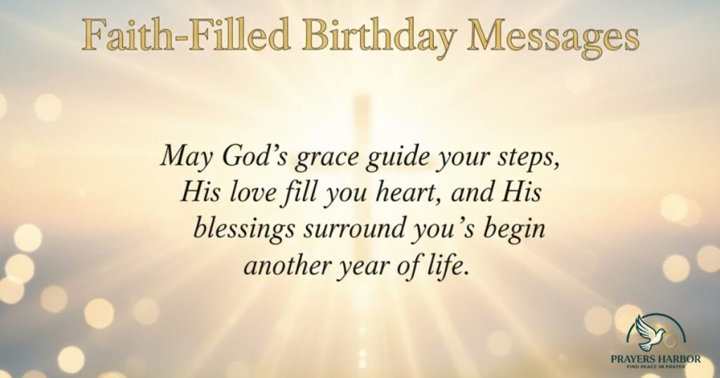 Faith-Filled Birthday Messages