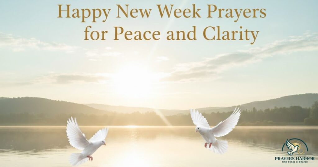 Happy New Week Prayers For Peace And Clarity 