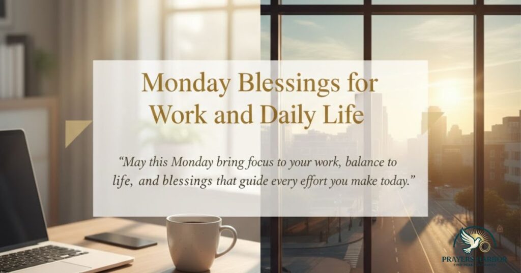 Monday Blessings for Work and Daily Life