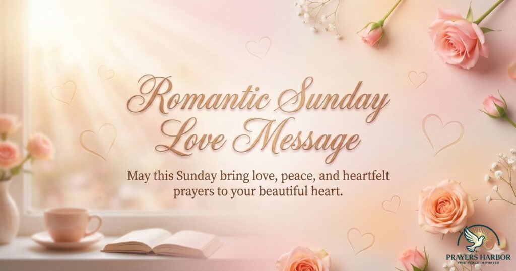 Romantic Sunday Love Message