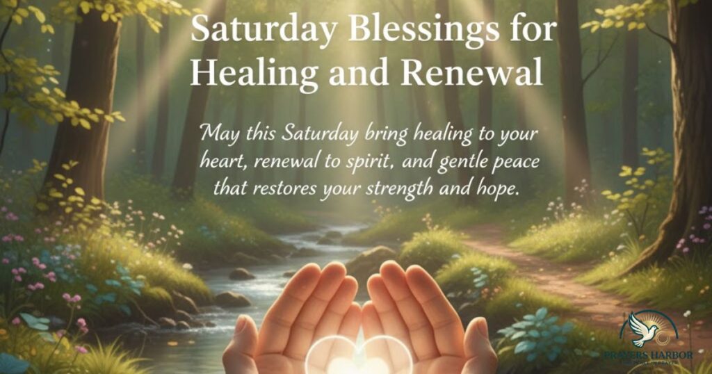Saturday Blessings for Healing and Renewal