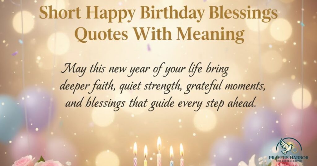 Happy Birthday Blessings to Celebrate Life, Faith, and New Beginnings