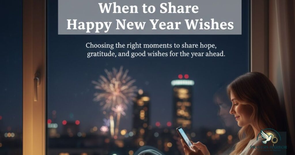 When to Share Happy New Year Wishes