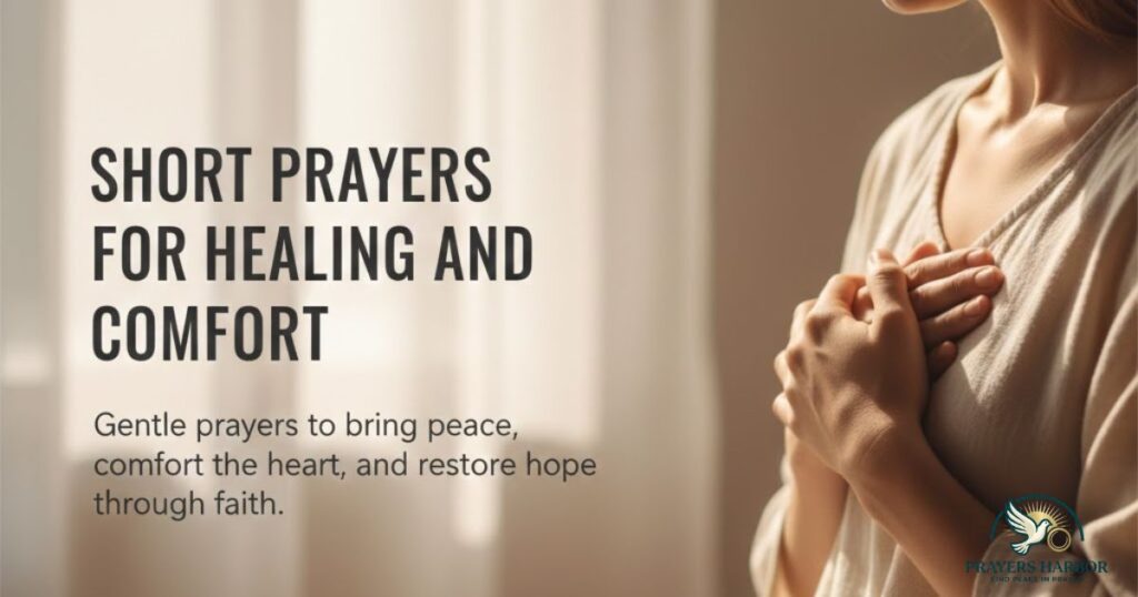 25 Short Prayers for Healing That Bring Peace and Strength