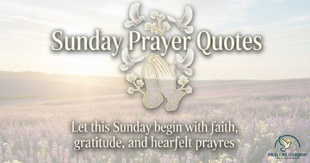 Sunday Prayer Quotes