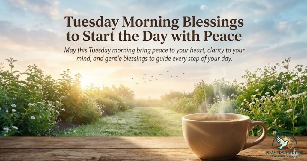 Tuesday Morning Blessings to Start the Day with Peace