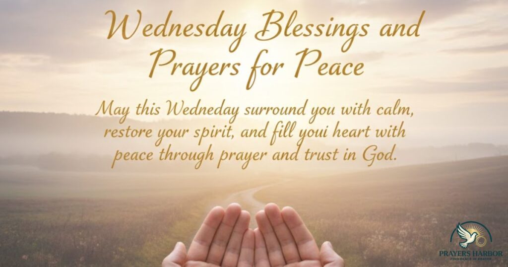 Wednesday Blessings And Preyers For Peace
