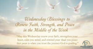 Wednesday Blessings To Renew Faith Strength And Peace In The Middle Of The Week