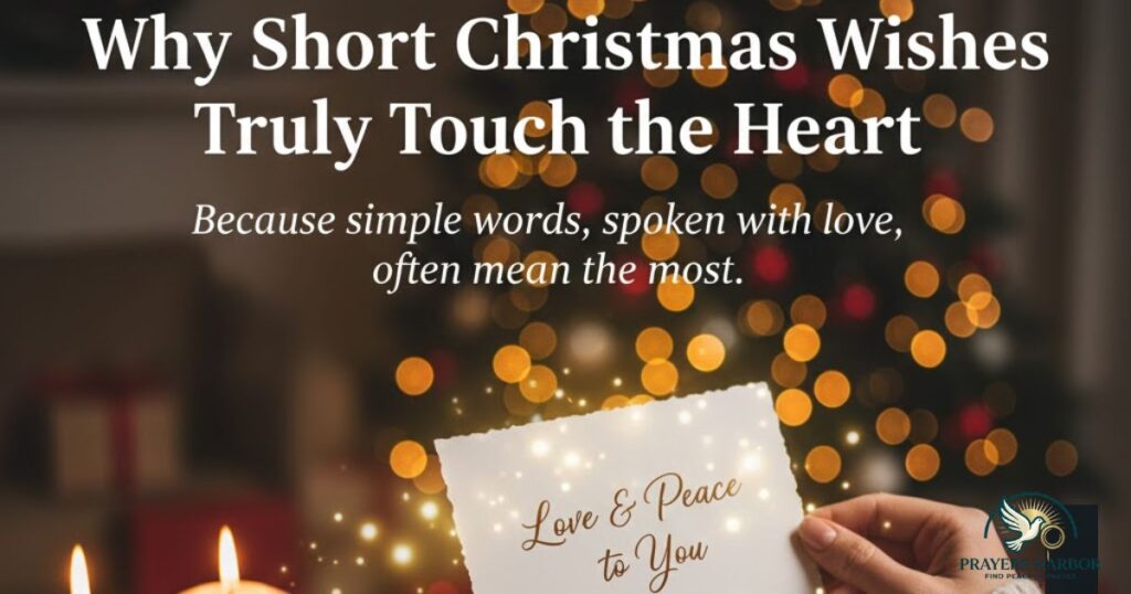 Short Christmas Wishes That Truly Touch the Heart 8 Why Short Christmas Wishes Truly Touch the Heart