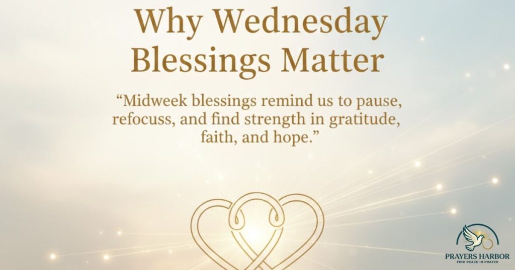 Why Wednesday Blessings Matter