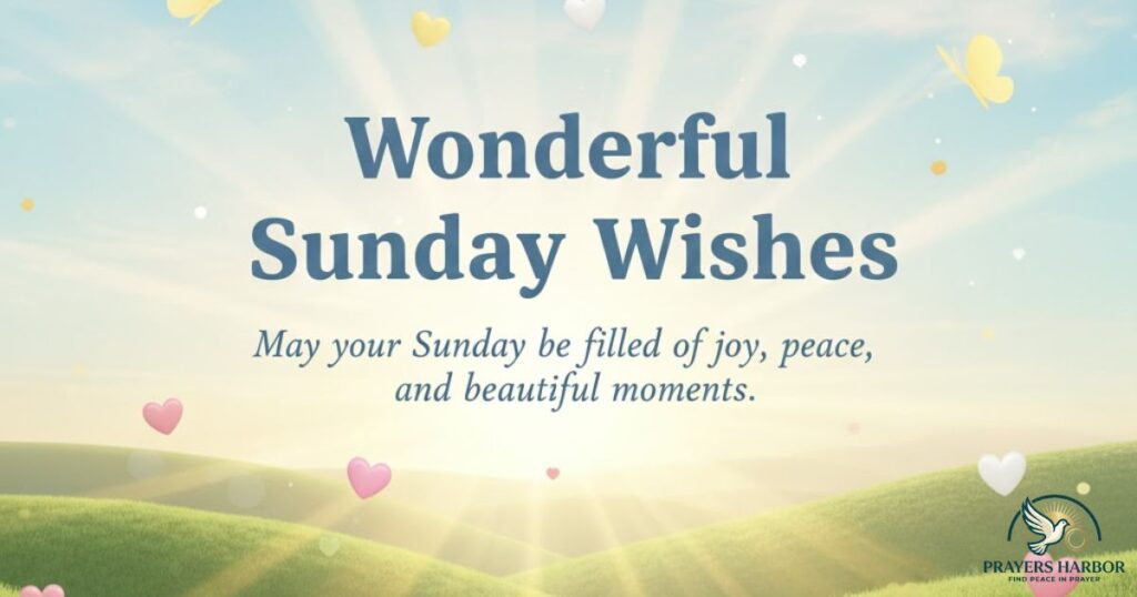 wonderful Sunday Wishes