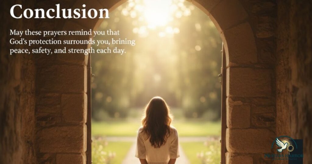 Conclusion Prayers for Protection