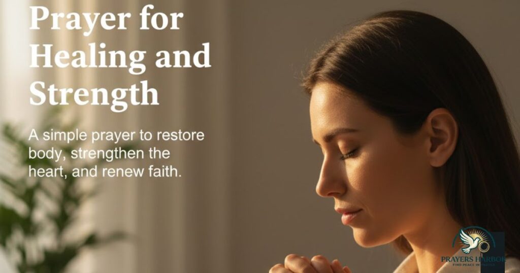 Prayer for Healing and Strength
