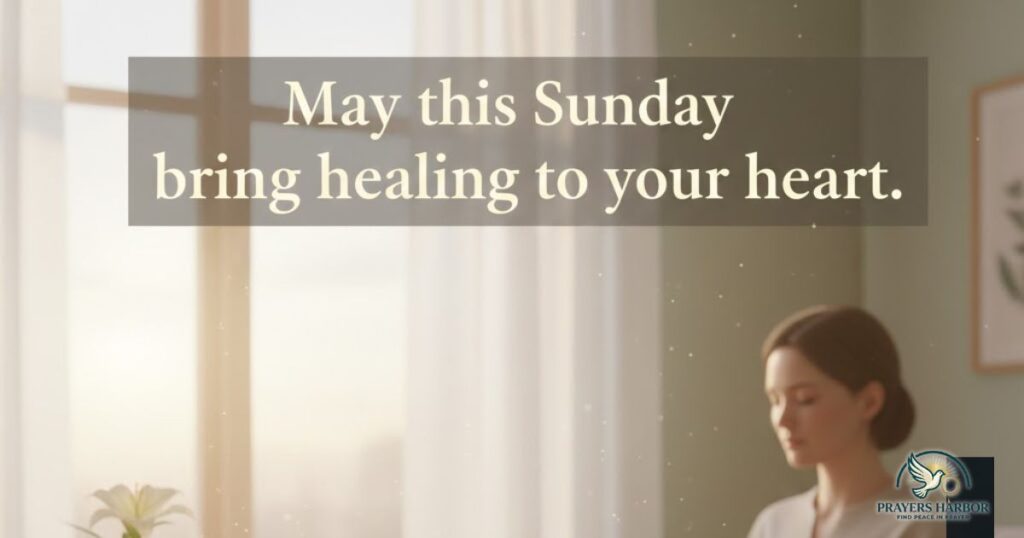 Sunday Morning Blessings for Inner Healing