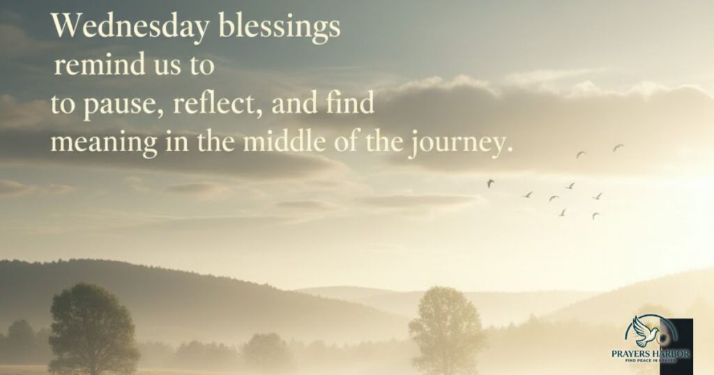 The Deeper Meaning of Wednesday Blessings