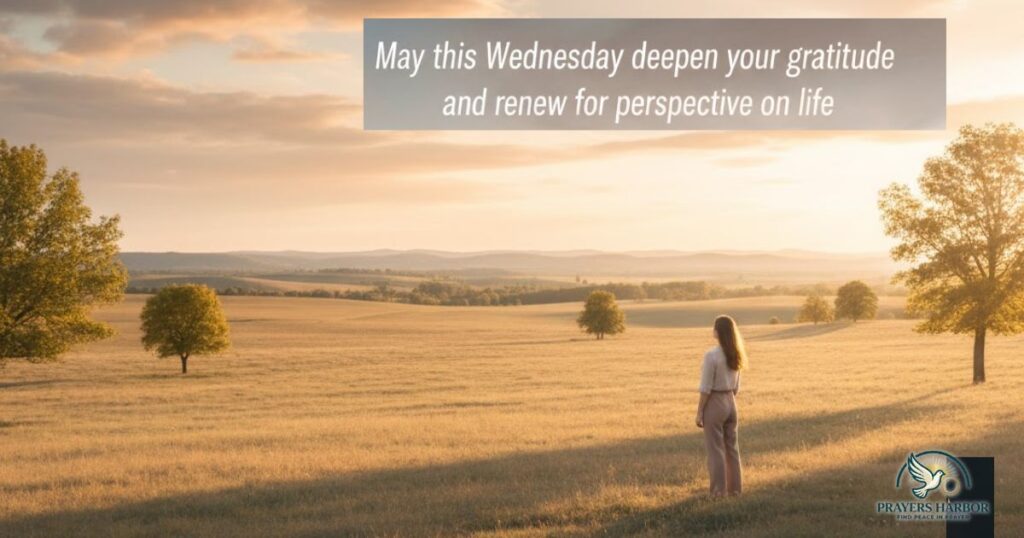 Wednesday Blessings for Gratitude and Perspective