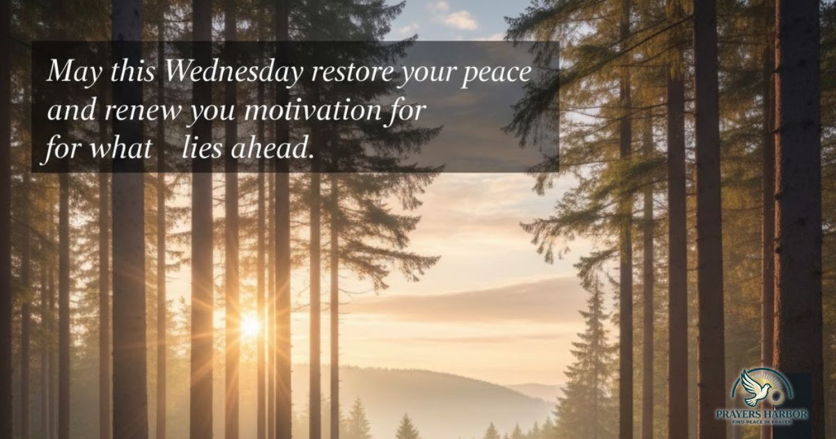 Wednesday Blessings Quotes to Restore Peace and Motivation
