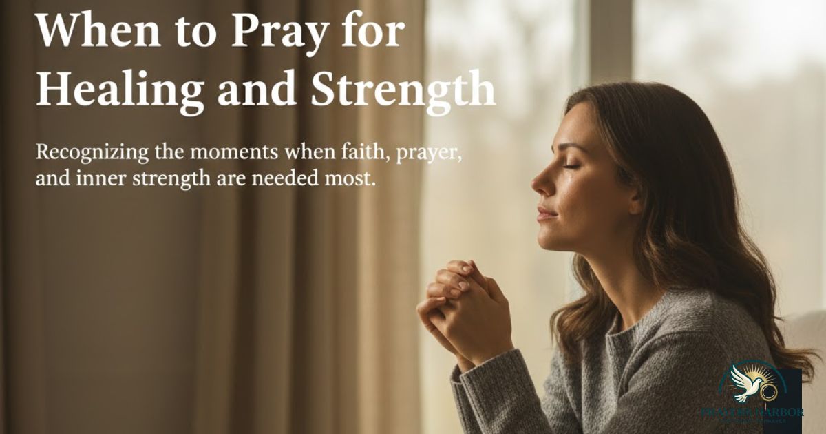 Powerful Prayer for Healing and Strength in Hard Times