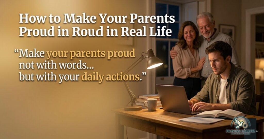 How to Make Your Parents Proud in Real Life