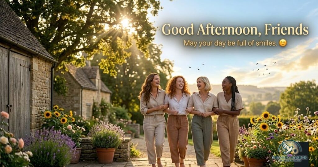 Uplifting Good Afternoon Greetings for Friends