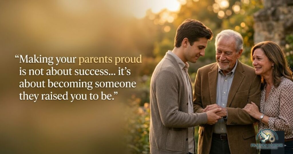 Why Making Your Parents Proud Matters