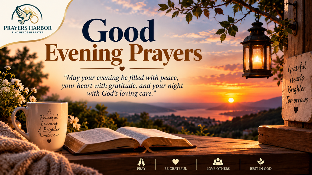 Good Evening Prayers, Messages, Quotes, and Wishes for Friends and Loved Ones 2 Good Evening Prayers